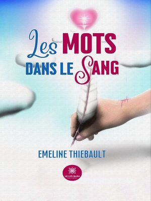 cover image of Les mots dans le sang